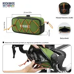 Torba rowerowa na kierownicę Rockbros Road to Sky TL001, 1,9 L, wodoodporna, zielona - 6