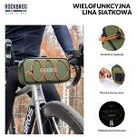 Torba rowerowa na kierownicę Rockbros Road to Sky TL001, 1,9 L, wodoodporna, zielona - 7