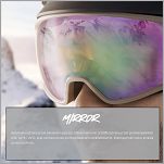 Kask zimowy, narciarski i snowboardowy Alpina ALTO V  -White matt- szkła fotochrom - 6