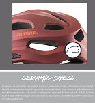 Kask rowerowy Alpina TAUNUS GRAVEL MIPS - Creme-Terrazo - 10