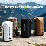 Ultralekki wodoodporny worek kompresyjny Qunature Bikepacking 6L lub 12L - black - 6