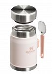Termos obiadowy ze sztućcem Stanley CLASSIC - 0,4L - Rose Quartz - 3