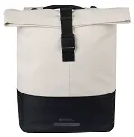 Torba miejska Basil Cove - Double Pannier Bag MIK - 28-32L - off-white/black - 3