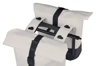 Torba miejska Basil Cove - Double Pannier Bag MIK - 28-32L - off-white/black - 6