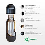 Asobu ORB Butelka termiczna 420ml - black PURAMIC - 5