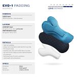 Damskie spodenki kolarskie Rogelli SIGNATURE z żelową wkładką - paguro - 7