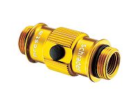 Końcówka LEZYNE ABS FLIP THREAD CHUCK HP złota