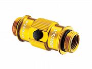 Końcówka LEZYNE ABS FLIP THREAD CHUCK HP złota