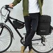 Torba rowerowa pod ramę roweru 1,5L - Wozinsky WBB11BK - 6