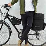 Torba rowerowa pod ramę roweru 1,5L - Wozinsky WBB11BK - 6