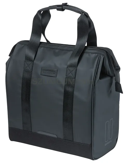 Torba miejska Basil Grand Shopper MIK Hooks - 23L - Tarpaulin black