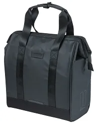 Torba miejska Basil Grand Shopper MIK Hooks - 23L - Tarpaulin black