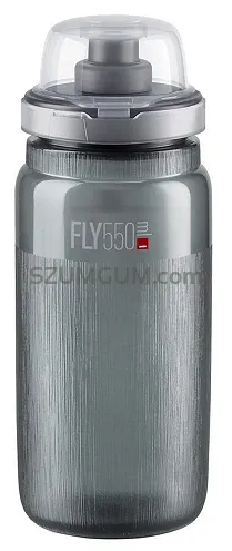 Bidon Elite Fly MTB Tex 550ml - clear grey
