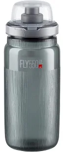 Bidon Elite Fly MTB Tex 550ml - clear grey