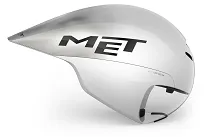 Kask czasowy MET Drone Wide Body II - white metallic glossy - 3
