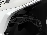 Kask czasowy MET Drone Wide Body II - white metallic glossy - 7