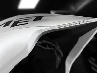 Kask czasowy MET Drone Wide Body II - white metallic glossy - 6