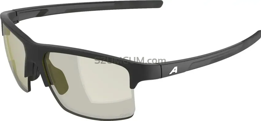 Alpina okulary EAGLE Q-LITE - black matt - szkło yellow przeżroczyste