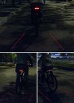 Lampka rowerowa tylna Rockbros LKWD-R1 z kierunkowskazami, laserem i pilotem - 5