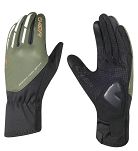 Lekkie zimowe rękawiczki rowerowe Chiba BIOXCELL LIGHT WINTER - oliwka - 2