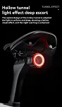 Inteligentna lampka tylna Rockbros RL1F Road to Sky - 11