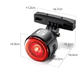 Inteligentna lampka tylna Rockbros RL1F Road to Sky - 7