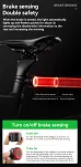 Inteligentna lampka tylna Rockbros RL1F Road to Sky - 8