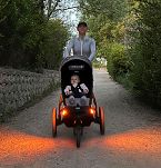 Zestaw lampki BLACKBURN LUMINATE 360 LIGHT SET przód 550 lumenów, tył 40 lumenów, bok 40 lumenów - 8