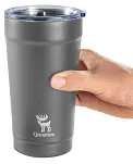 Uniwersalny kubek termiczny Qunature 480ml - grey - 3