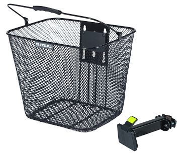 Kosz na kierownicę Basil Bilbao BE + uchwyt BasEasy