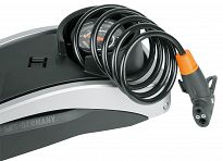 Pompka podłogowa nożna z manometrem SKS Airstep silver - 4