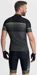 Ekskluzywna koszulka kolarska Rogelli HERO II, czarna-khaki roz. 3XL - 4