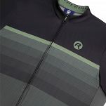 Ekskluzywna koszulka kolarska Rogelli HERO II, czarna-khaki roz. 3XL - 6
