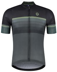 Ekskluzywna koszulka kolarska Rogelli HERO II, czarna-khaki roz. 3XL