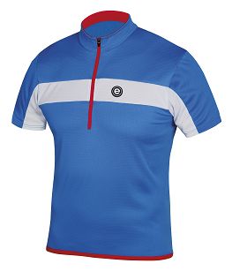 Męska koszulka na rower Etape FACE - niebieski/biały roz. S i 3XL