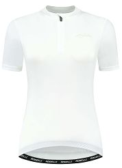 Damska koszulka rowerowa Rogelli CORE, biała
