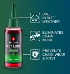 Olej do łańcucha WELDTITE WET LUBE 100ml (warunki mokre) - 2