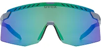 Okulary Uvex Pace Stage - grey matt / mirror green - 2