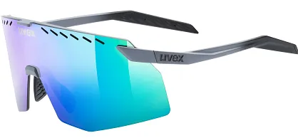 Okulary Uvex Pace Stage - grey matt / mirror green