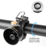 Dzwonek rowerowy Rockbros BB2504 2w1 (tryb cowbell) – gold - 18