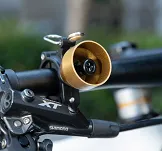 Dzwonek rowerowy Rockbros BB2504 2w1 (tryb cowbell) – gold - 12