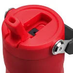 Stanley butelka IceFlow™ Flip Straw 0.47L - Chili Black - 3