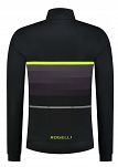 Bluza rowerowa Rogelli HERO II, czarno-szaro-odblaskowo zółta - 2