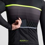 Bluza rowerowa Rogelli HERO II, czarno-szaro-odblaskowo zółta - 5