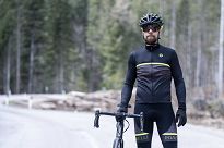 Bluza rowerowa Rogelli HERO II, czarno-szaro-odblaskowo zółta - 7