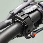 Dzwonek rowerowy merchaniczny Rockbros czarny - 2