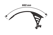 Błotnik tylny Zefal Deflector RS 75 - 7