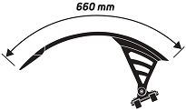 Błotnik tylny Zefal Deflector RS 75 - 6