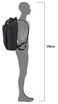 Plecak i sakwa - Ortlieb VARIO LITE QL2.1 - black 22L - 15