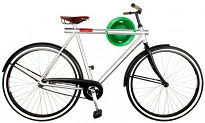 Wieszak rowerowy  CYCLOC SOLO - czarny - 19